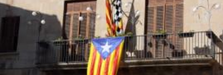 Estelada Ajuntament Tàrrega